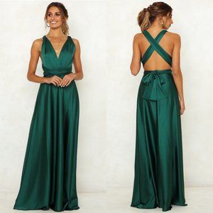 Emerald Green Dress